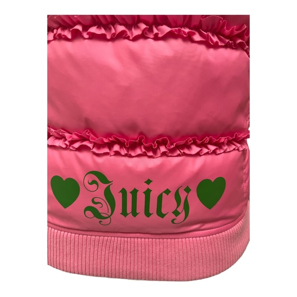 Juicy Couture Girls pink vest size 12 - Picture 6 of 8